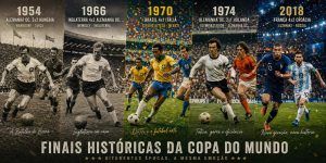 As cinco melhores finais de Copa do Mundo