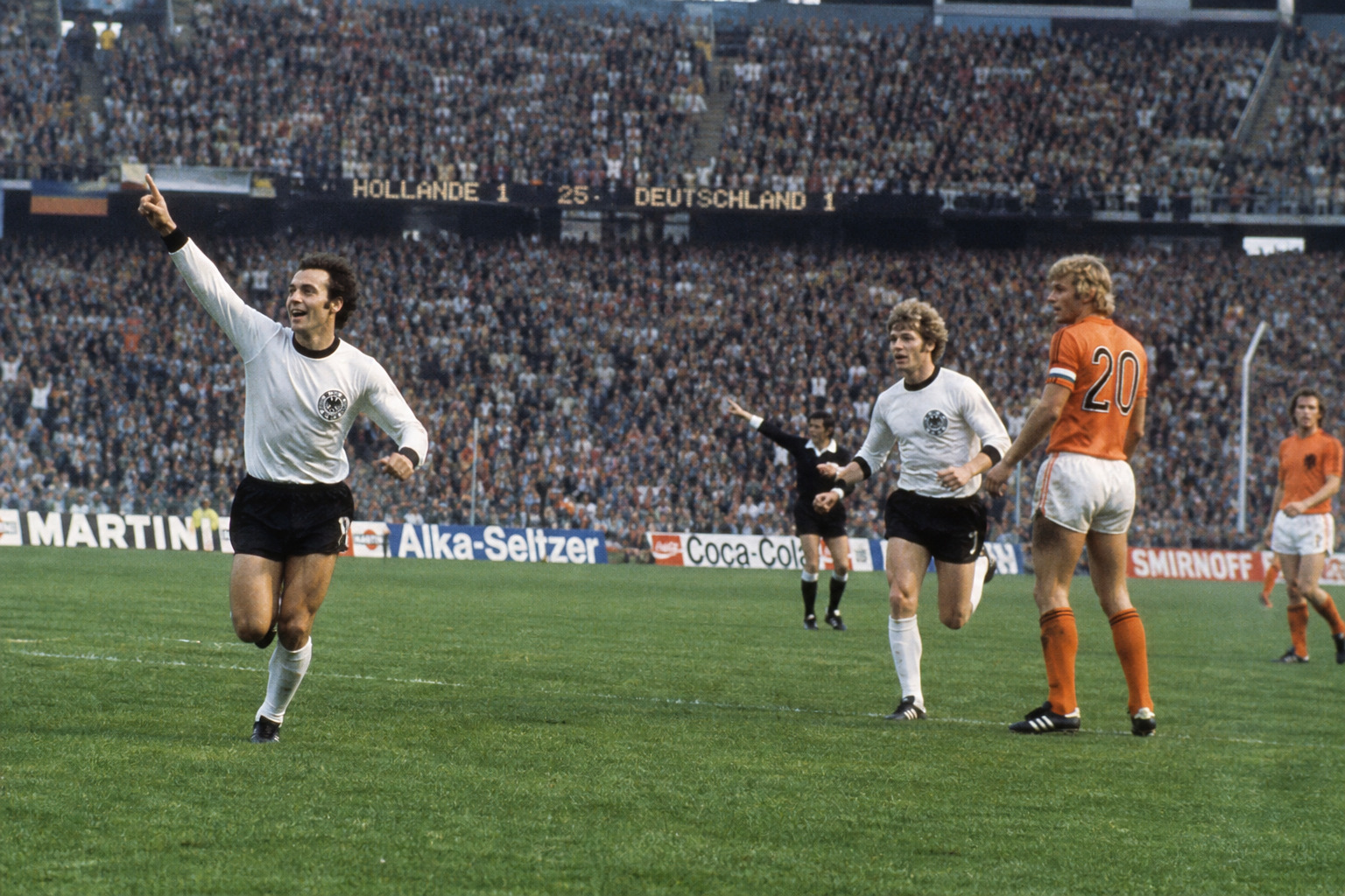 Carrossel Holandês perde para a Alemanha na final de 1974
