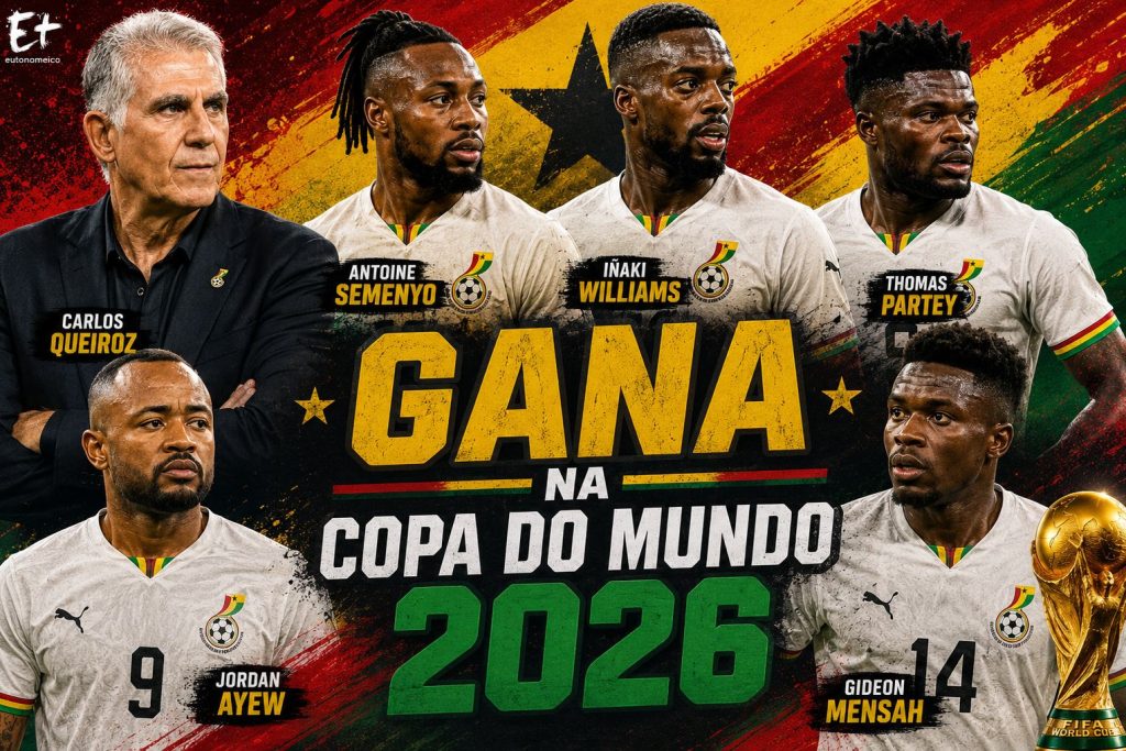 Gana na Copa do Mundo 2026