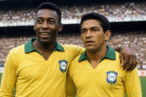 Pelé e Garrincha venceram juntos duas Copa do Mundo