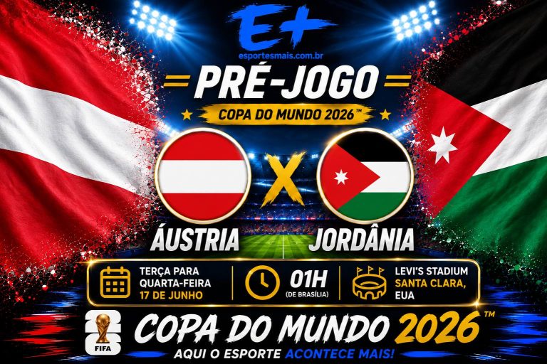 Áustria x Jordânia