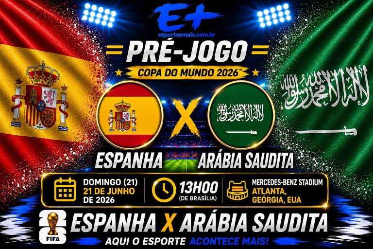 Espanha x Arábia Saudita