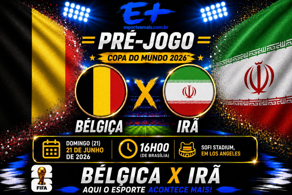 Bélgica x Irã se enfrentam na Copa do Mundo 2026 - ChatGPT