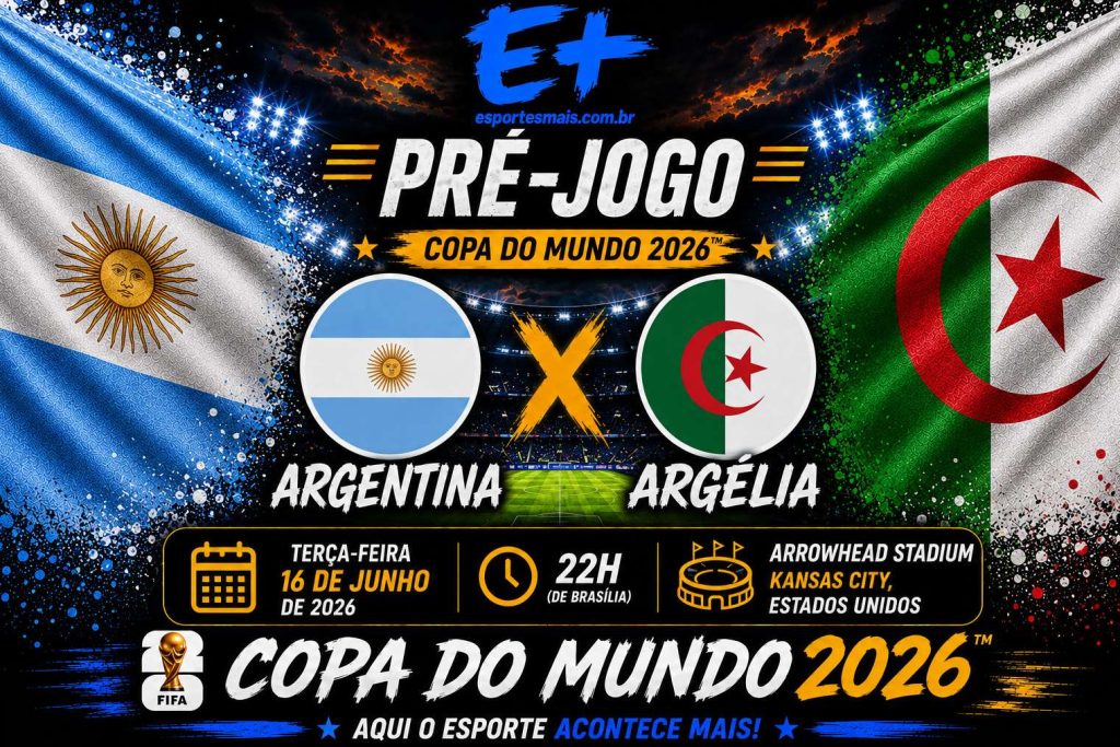 Argentina x Argélia na Copa do Mundo 2026