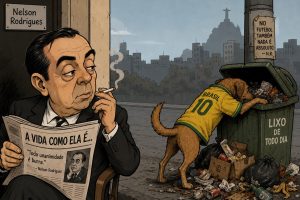 Nelson Rodrigues cunhou a expressão Complexo de Vira-latas