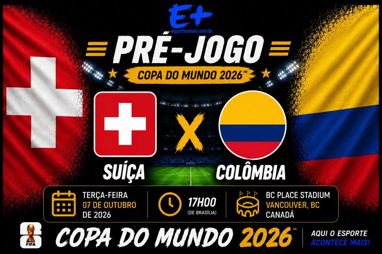 Suíça x Colômbia