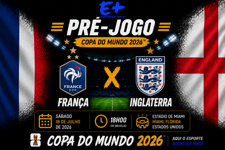 França x Inglaterra disputam terceiro lugar da Copa do Mundo